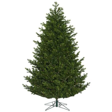 VICKERMAN 14 ft. x 103 in. Eagle Frasier Christmas Tree with 2750 Warm White Dura Light - Green G170396LED